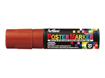 Marqueur Tempera 20mm - Marron