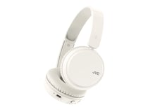Casque JVC - HA-S36W Deep Bass - Sans fil - Blanc