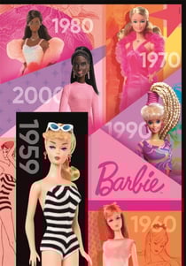 Puzzle Compact 1000 pièces - Barbie - Clementoni