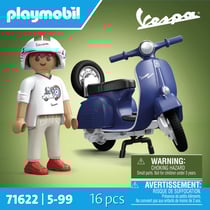 PLAYMOBIL - 1969 Vespa 150 Sprint Veloce - Bleu - 71622 - Vespa