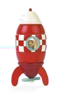 Kit Magnet 2 en 1 - Fusée - bois