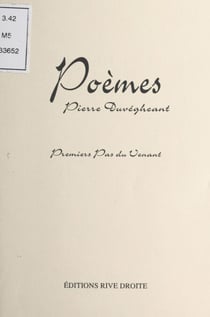 Poèmes : premiers pas du venant