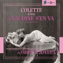Claudine s'en va - Enregistrement sonore de 1954
