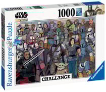 Ravensburger Puzzle 1000 pièces - Baby Yoda / Star Wars Mandalorian (Challenge Puzzle)