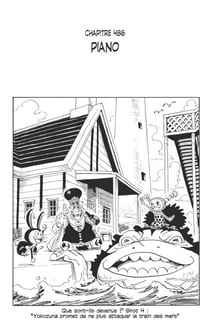 One Piece édition originale - Chapitre 486 - Piano
