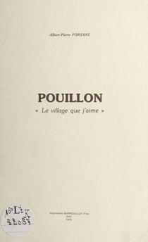 Pouillon - Le village que j'aime
