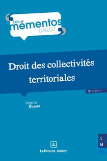 Droit des collectivités territoriales 6ed