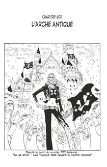 One Piece édition originale - Chapitre 637 - L'arche antique