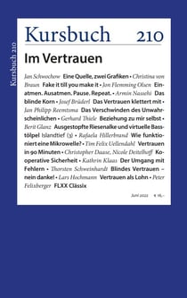 Kursbuch 210 - Im Vertrauen