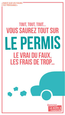 Vous saurez tout sur le permis - Un livre rassurant pour les maudits du volant