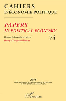 Cahiers d'économie politique 74 - Histoire de la pensée en théorie