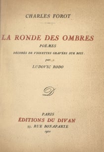 La ronde des ombres - Poèmes décorés de vignettes gravées sur bois