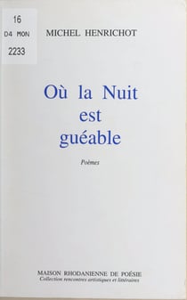 Où la nuit est guéable