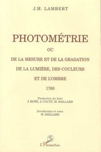 Photométrie ou De la mesure et de la gradation de la lumière