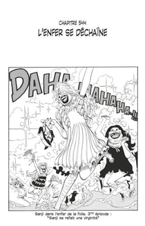 One Piece édition originale - Chapitre 544 - L'enfer se déchaîne