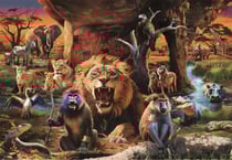 Puzzle 1500 pièces - Animaux - Clémentoni