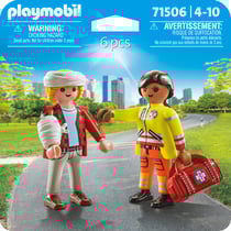 Playmobil® - Secouriste avec blessé - 71506 - Les secours