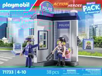 Playmobil - Salle d'interrogatoire de police - 71733 - Starter Pack
