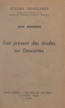 État présent des études sur Descartes
