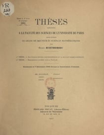 Les étoiles doubles spectroscopiques et la relation masse-luminosité - Propositions données par la Faculté : les méthodes de l'astronomie photographique de position