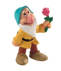 Figurine Blanche Neige Disney - Nain Timide - 6 cm