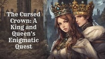 The Cursed Crown: A King and Queen's Enigmatic Quest