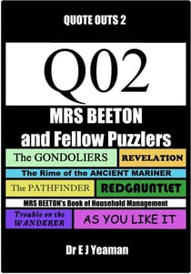 Mrs Beeton and Fellow Puzzlers (Quote-Outs 2)