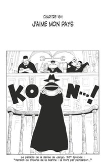 One Piece édition originale - Chapitre 164 - J'aime mon pays