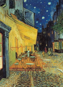 Puzzle 1000 pièces - Museum Collection - Van Gogh : Terrasse du café le soir
