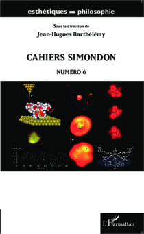 Cahiers Simondon - Numéro 6