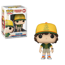 Figurine Funko POP - Stranger Things - Dustin au camping n°804