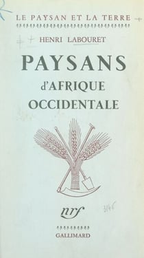 Paysans d'Afrique occidentale