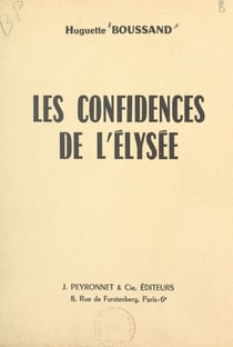 Les confidences de l'Élysée