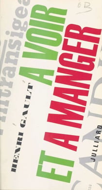 À voir et à manger