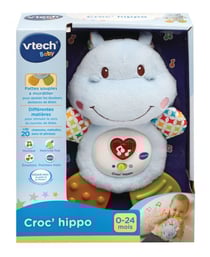 Peluche musicale Croc'hippo