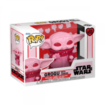 Figurine Funko POP! - Star Wars - Grogu Valentine's Day n°493