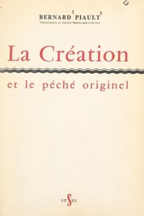 La création et le péché originel