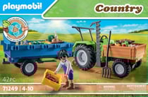 Playmobil® - Tracteur avec remorque - 71249 - Playmobil® Country