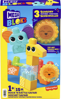 MEGA Bloks - Coffret Animaux - Jouet de construction - 1 an et +