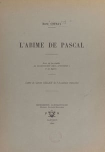 L'abîme de Pascal
