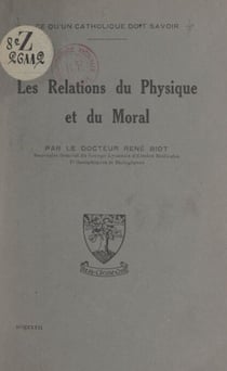 Les relations du physique et du moral