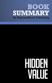 Summary: Hidden Value - Review and Analysis of O'Reilly and Pfeffer's Book