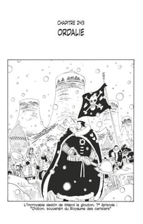 One Piece édition originale - Chapitre 243 - Ordalie