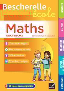 Bescherelle école - Maths (CP, CE1, CE2, CM1, CM2)