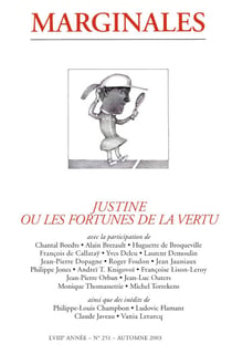 Justine ou les fortunes de la vertu - Marginales - 251