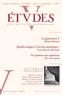 Etudes Juillet-Août 2013 - La génération Y