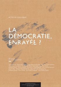 La démocratie, enrayée ? - Actes de Colloque