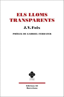 Els lloms transparents - de Gabriel Ferrater