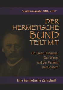 Das Wesen und der Verkehr mit Geistern - Sonderausgabe Nr.: 13