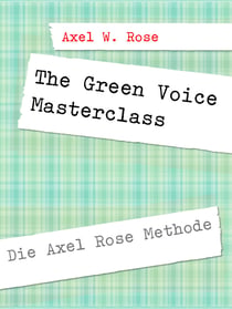 The Green Voice Masterclass - Die Axel Rose Methode